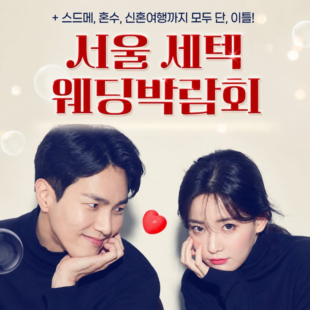 세텍 웨딩박람회 9.12~9.13